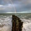photographie tempête grande marée rainbow