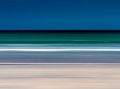 Paysage abstrait en ambiance zen, photographié sur la Côte d’Émeraude