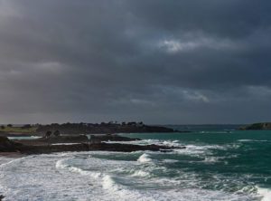panoramique saint Briac bretagne orage lumière