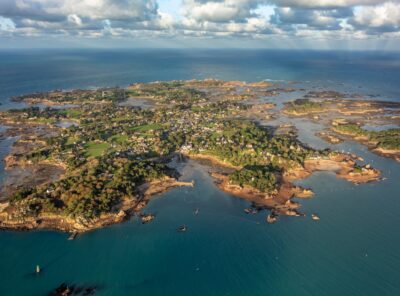 ile de bréhat Bretagne cotes d'armoriales